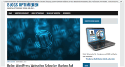 Desktop Screenshot of blogs-optimieren.de